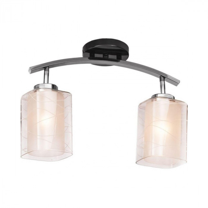 Настенно-потолочный светильник Silver Light Victoria 254.59.2, чёрный жемчуг — Купить по низкой цене в интернет-магазине