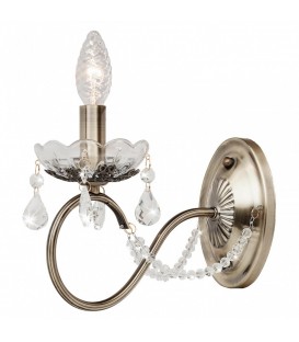 Настенный светильник (бра) Silver Light Laurita 260.43.1, белая патина — Купить по низкой цене в интернет-магазине